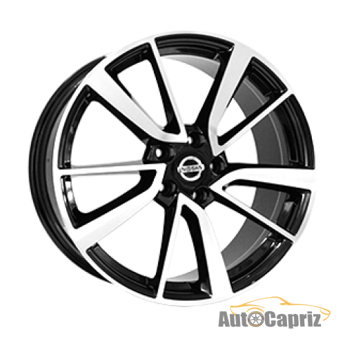 Диски Replica NS853 BKF R19 W8.0 PCD5x114.3 ET40 DIA66.1